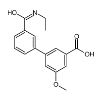 cas no 1261994-07-3 is 3'-(ETHYLCARBAMOYL)-5-METHOXY-[1,1'-BIPHENYL]-3-CARBOXYLIC ACID