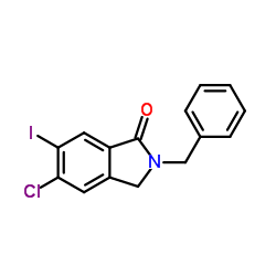 cas no 1262415-84-8 is 2-Benzyl-5-chloro-6-iodoisoindolin-1-one