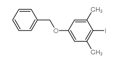 cas no 126312-61-6 is 2-Iodo-1,3-dimethyl-5-(phenylmethoxy)benzene