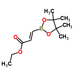 cas no 1263187-14-9 is 3-(4,4,5,5-Tetramethyl-[1,3,2]dioxaborolan-2-yl)-acrylic acid ethyl ester