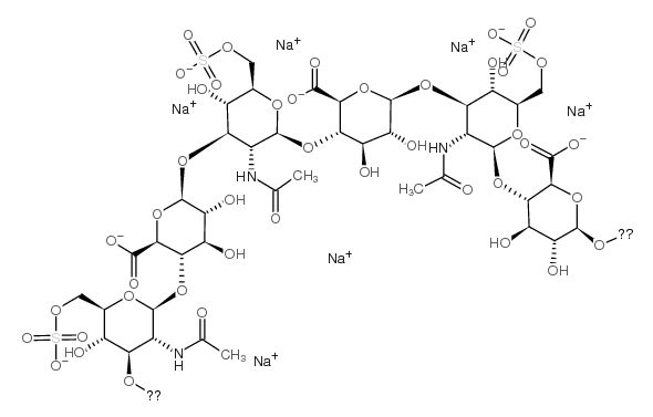 cas no 12678-07-8 is Chondroitin 6-sulfate sodium salt