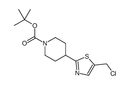 cas no 1268520-88-2 is tert-butyl 4-[5-(chloromethyl)thiazol-2-yl]piperidine-1-carboxyla te