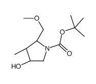 cas no 1268522-08-2 is tert-butyl (2S,3R,4S)-4-hydroxy-2-(MethoxyMethyl)-3-Methylpyrrol