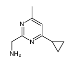 cas no 1269429-27-7 is (4-cyclopropyl-6-methylpyrimidin-2-yl)methanamine