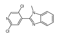 cas no 1269771-37-0 is 2-(2,5-dichloropyridin-4-yl)-1-Methyl-1H-benzo[d]imidazole