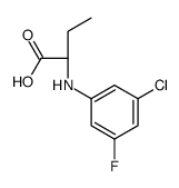 cas no 1270019-83-4 is (2R)-2-(3-chloro-5-fluoroanilino)butanoic acid