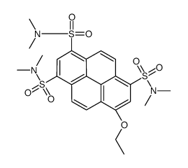 cas no 127070-69-3 is 8-ETHOXY-N,N,N',N',N'',N''-HEXAMETHYLPYRENE-1,3,6-TRISULFONAMIDE