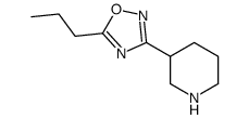cas no 1270744-79-0 is 3-(5-propyl-1,2,4-oxadiazol-3-yl)piperidine