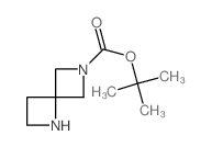 cas no 1272412-72-2 is 3,6-Diazaspiro[3.3]heptane-6-carboxylic acid tert-butyl ester hemioxylate