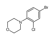 cas no 1272756-07-6 is 4-(4-Bromo-2-chlorophenyl)morpholine