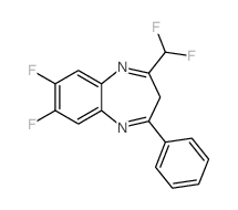 cas no 1273547-99-1 is 2-(difluoromethyl)-7,8-difluoro-4-phenyl-3H-benzo[b][1,4]diazepine