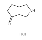 cas no 127430-46-0 is HEXAHYDRO-CYCLOPENTA[C]PYRROL-4-ONE HYDROCHLORIDE