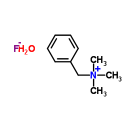 cas no 127582-36-9 is N,N,N-TRIMETHYL-1-PHENYLMETHANAMINIUM FLUORIDE HYDRATE