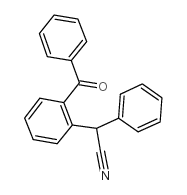 cas no 127667-32-7 is 2-(2-benzoylphenyl)-2-phenylacetonitrile