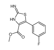 cas no 127918-93-8 is Methyl 2-amino-5-(3-fluorophenyl)-1,3-thiazole-4-carboxylate