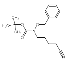 cas no 128173-50-2 is TERT-BUTYL BENZYLOXY(4-CYANOBUTYL)CARBAMATE