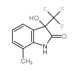 cas no 128350-90-3 is 3-HYDROXY-2-OXO-3-TRIFLUOROMETHYL-7-METHYLINDOLINE