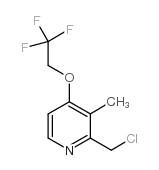 cas no 128430-66-0 is 2-ChloroMethyl-3-Methyl-4-(2,2,2-trifluoroethoxy)pyridine