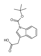 cas no 128550-08-3 is 2-[1-[(2-methylpropan-2-yl)oxycarbonyl]indol-3-yl]acetic acid
