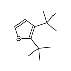 cas no 128788-04-5 is 2,3-ditert-butylthiophene