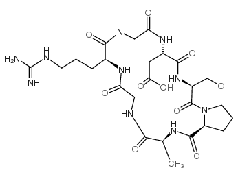 cas no 128857-77-2 is Cyclo(-Gly-Arg-Gly-Asp-Ser-Pro-Ala)