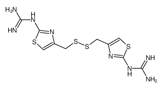 cas no 129083-44-9 is Bis[(2-guanidino-4-thiazolyl)methyl]disulfide