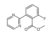 cas no 1293284-62-4 is methyl 2-fluoro-6-pyrimidin-2-ylbenzoate