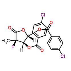 cas no 1294481-79-0 is (2R)-2-Deoxy-2-fluoro-2-methyl-D-erythro-pentonic acid-g-lactone 3,5-bis(4-chlorobenzoate)
