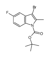 cas no 1297285-02-9 is tert-butyl 3-bromo-5-fluoro-2-methylindole-1-carboxylate