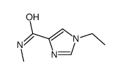 cas no 129993-51-7 is 1H-Imidazole-4-carboxamide,1-ethyl-N-methyl-(9CI)
