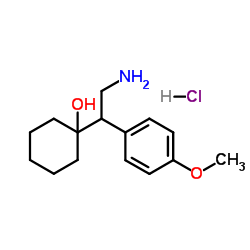 cas no 130198-05-9 is 1-[2-Amino-1-(4-methoxyphenyl)-ethyl]-cyclohexanol hydrochloride