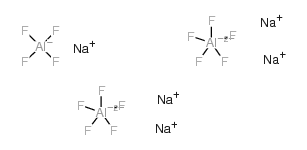 cas no 1302-84-7 is pentasodium,pentafluoroaluminum(2-),tetrafluoroalumanuide
