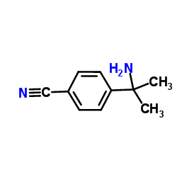 cas no 130416-46-5 is 4-(2-Amino-2-propanyl)benzonitrile