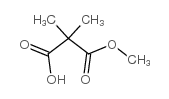 cas no 13051-21-3 is 3-Methoxy-2,2-dimethyl-3-oxopropanoic acid