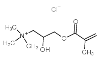 cas no 13052-11-4 is 1-Propanaminium,2-hydroxy-N,N,N-trimethyl-3-[(2-methyl-1-oxo-2-propen-1-yl)oxy]-, chloride(1:1)