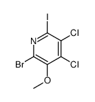 cas no 1305324-56-4 is 2-bromo-4,5-dichloro-6-iodo-3-methoxy-pyridine