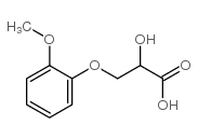 cas no 13057-65-3 is 2-hydroxy-3-(2-methoxyphenoxy)propanoic acid