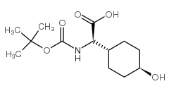 cas no 130624-89-4 is (R)-2-((TERT-BUTOXYCARBONYL)AMINO)-2-((1R,4R)-4-HYDROXYCYCLOHEXYL)ACETIC ACID