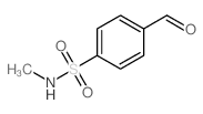cas no 13092-93-8 is 4-formyl-N-methylbenzenesulfonamide(SALTDATA: FREE)