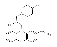 cas no 13093-88-4 is 1-[3-(2-methoxyphenothiazin-10-yl)-2-methylpropyl]piperidin-4-ol