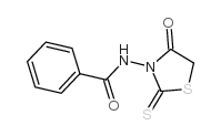 cas no 13097-06-8 is N-(4-OXO-2-THIOXO-THIAZOLIDIN-3-YL)-BENZAMIDE