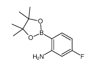cas no 1309982-16-8 is 5-fluoro-2-(4,4,5,5-tetramethyl-1,3,2-dioxaborolan-2-yl)aniline
