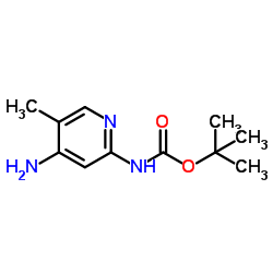cas no 1311254-79-1 is 4-Amino-2-(Boc-amino)-5-methylpyridine