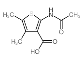 cas no 13130-40-0 is 2-ACETYLAMINO-4,5-DIMETHYL-THIOPHENE-3-CARBOXYLIC ACID
