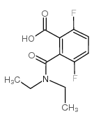 cas no 131401-56-4 is N,N-DIETHYL-3,6-DIFLUOROPHTHALAMIC ACID