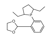 cas no 1314246-02-0 is (2S,5S)-1-(2-(1,3-Dioxolan-2-yl)phenyl)-2,5-diethylphospholane