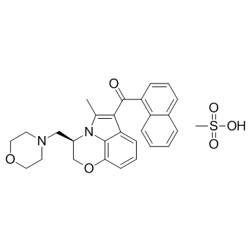 cas no 131543-23-2 is WIN 55212-2 mesylate