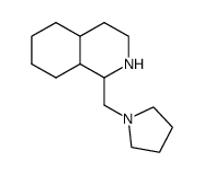 cas no 131847-40-0 is 1-PYRROLIDIN-1-YLMETHYL-DECAHYDRO-ISOQUINOLINE