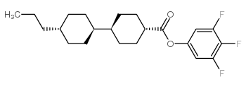 cas no 132123-45-6 is TRANS,TRANS-3,4,5-TRIFLUOROPHENYL 4''-PROPYLBICYCLOHEXYL-4-CARBOXYLATE