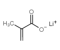 cas no 13234-23-6 is lithium,2-methylprop-2-enoate